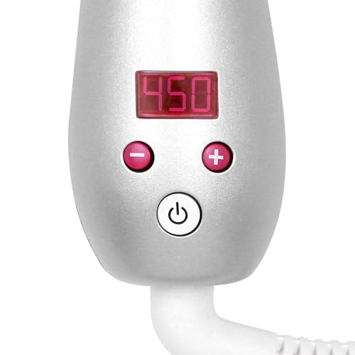 Modelador de cachos Beachwaver Pro 1,25 rotativo, modelador de cachos de 3,5 cm com haste de cerâmic