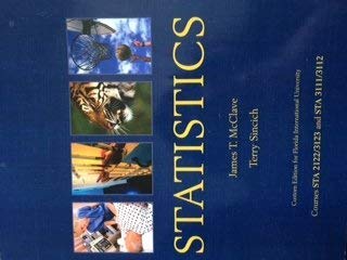 STATISTICS >CUSTOM< 0536696519 Book Cover