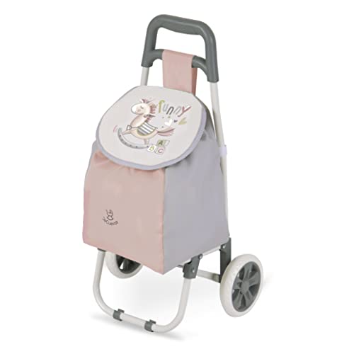 DE CUEVAS TOYS- Carrito Compra, Color Rosa, Grande (52086)