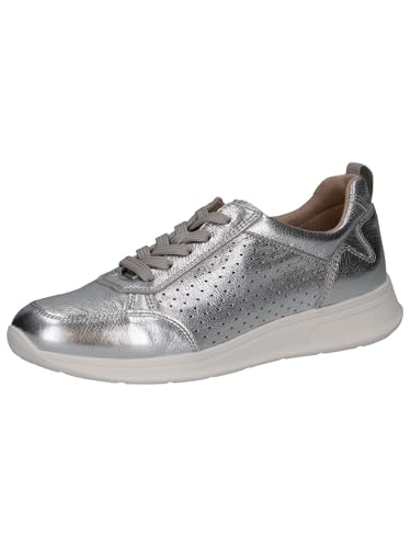 Baskets basses Caprice en cuir ajouré, idéales pour le quotidien