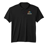 Oregon Vintage Mountains Nature Hiking Gift Performance Polo Shirt