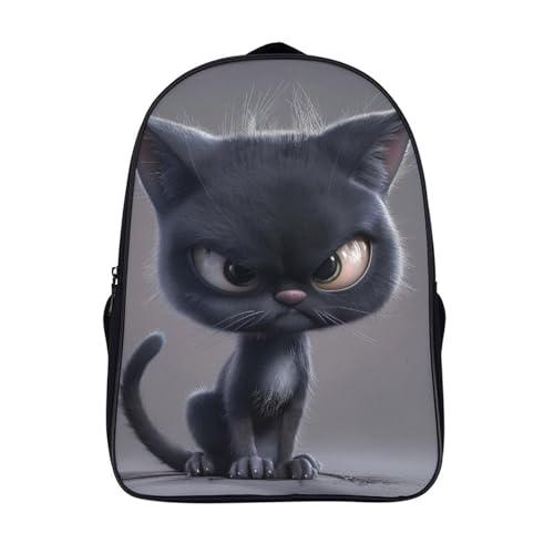 Mochila infantil impermeable British Shorthair 3D ajustable para niños