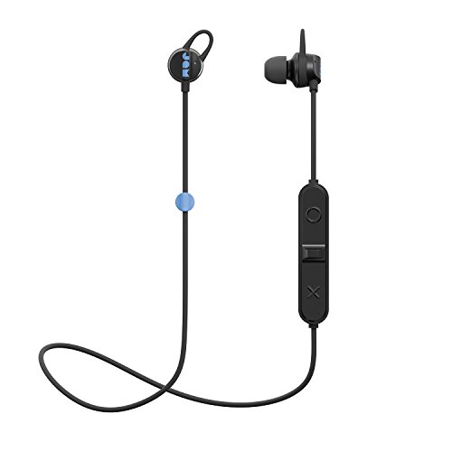 Jam Live Loose Sweat Resistant Wireless Bluetooth Earbuds, 6 Hour Playtime, 10 Metre Range, Hands Free Calling, Magnetic Cord Management, Lightweight Design Sport Headphones - Black