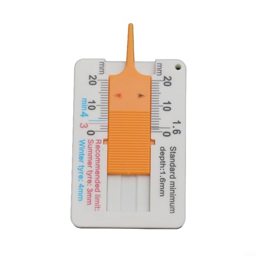Cryspearl Plastic Tread Depth Gauge