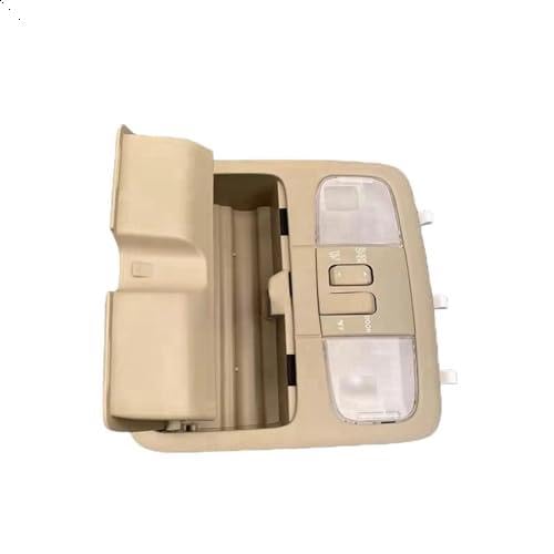 Interior Dome Lamp Cover Reading Light Control for Panel with Sunroof Switch Car Accessories for Toyota for Land for Cruiser Prado LC120 4000 2700(Beige)