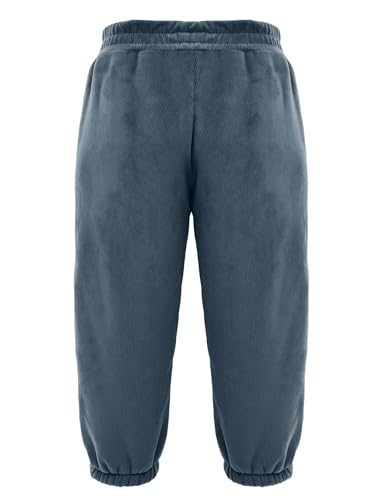 Happy Cherry Boys Sherpa Fleece Lined Pants Kids Sweatpants Toddler Winter Warm Snow Pants for Girls Corduroy Joggers Pants2