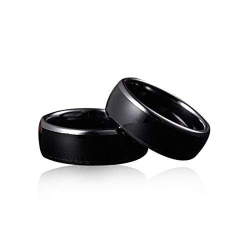 HECERE T5577 or UID chip RFID Black Ceramics Smart Finger rewrite Ring 125KHZ/13.56MHZ Wear for Men or Women (T5577 125KHZ-23MM) by hecere - Image 7