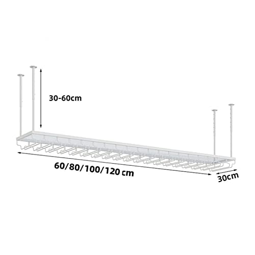 Rack de vin suspendu réglable pour optimiser l'espace de votre bar - 6