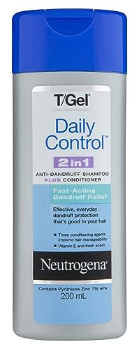 T/Gel Daily Control 2-in-1 Anti-Dandruff Shampoo Plus Conditioner 200mL