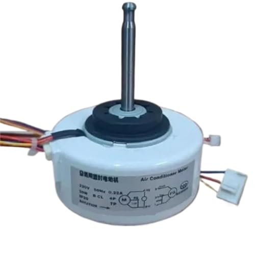 WLUAYITC Ventilador de Motor de Aire Acondicionado montado en la Pared T26N4P20WA, YYW20-4-5065 RPG20A YFNP20-4G(YYW20-4-5065)