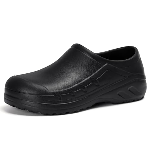 TEYTAP Chef Shoes Men Women Non-Slip Waterproof Clogs