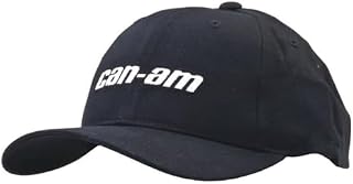 Can-Am Signature Cap - Unisex, O/S, Black