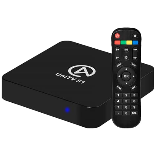 Receptor UniTV S1, TV Box Original 4k, Configurado