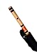Foxit Musical Bamboo Flutes Bansuri C Natural Right Handed Middle (19 inch) With Carry Bag