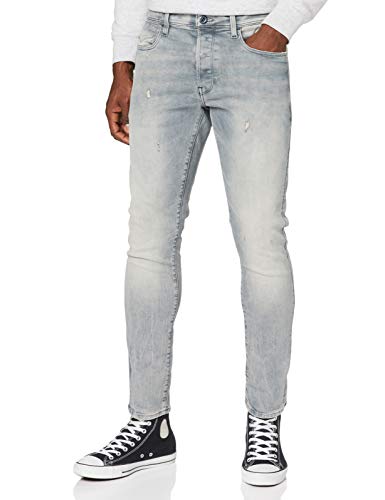 G-STAR RAW G-bleid Slim Jeans, Antic Faded Radium Destroyed 9882/B991, 31W/ 32L para Hombre