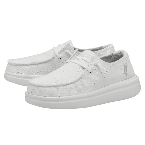 Image of HEYDUDE Women's Wendy Rise Eyelet Shoes