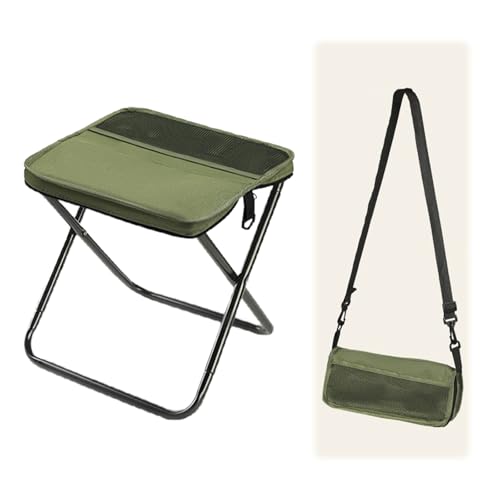 Portable Folding Camping Stool, 2026 New Foldable Portable Backpack Stool,