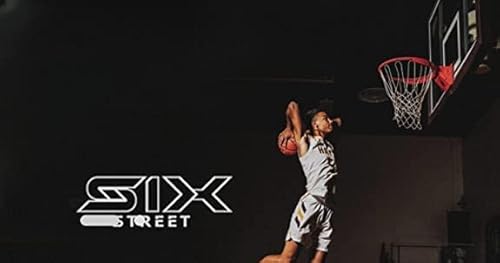 Tênis Basquete Six Street Branco e Laranja (39)