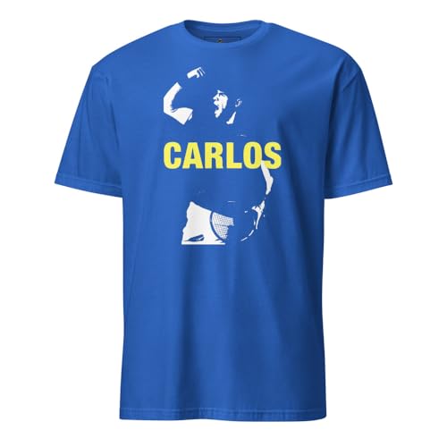 T-shirt de tennis Carlos Alcaraz cadeau d'anniversaire idéal en bleu marine XXL