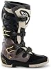 Botas Alpinestars Tech 7 Enduro, Negro/Gris Oscuro/Dorado | Protección TPU extensa, Sistema de tobillo de doble pivote, Suela reemplazable, Hebillas autoalineables 2