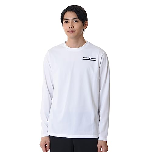 new balance(ニューバランス) メンズ Tenacity ロングスリーブポリTシャツ (AMT33076) 長袖 ドライ 速乾 通気 テナシティ