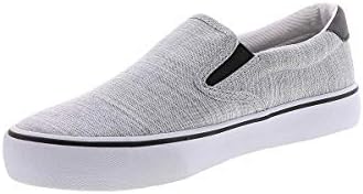 Lugz Women's Clipper Classic Slip-on Fashion Sneaker, Black/Grey/White, 7 | Image 5