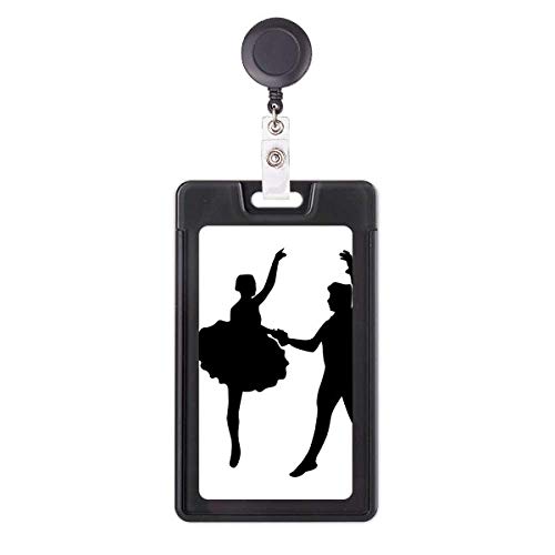 Porte-badge rétractable duo danseurs : fini les chutes de badges