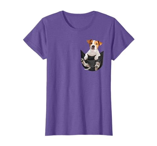 Funny jack russell terrier in your pocket for lovers t-shirt