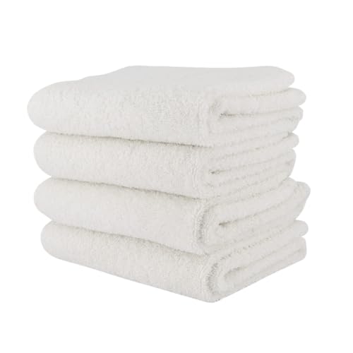 La mejor selección de Toallas de mano - solo los mejores. 49 My Home - 4 Toallas de Manos 100% Algodón (4 Piezas) 40 x 70 cm - Calidad Hotelera - Suave y Absorbente - Ideal para SPA y Salones de Belleza - Hoteles y Gimnasios - 180g - Color...