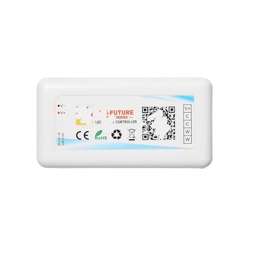 Controlador LED doble color DC5-24V elimina parpadeos regulando tiras monocromo