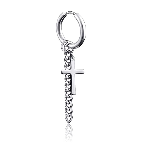 Boucles d'oreilles chaîne et argent pour sublimer vos tenues urbaines quotidiennes