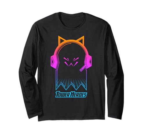 Tower Heroes Synthwave T-shirt
