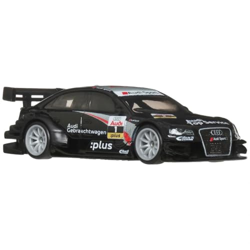 Image of Hot Wheels Aero Styles 2008 Audi A4 Touring Car Car Culture 1:64 Scale Die-Cast Car 2 /5 (Black)