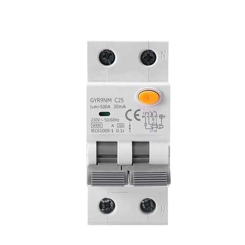 RCBO 2P 4P tipo A disyuntor de corriente residual magnético para sobrecorriente 3
