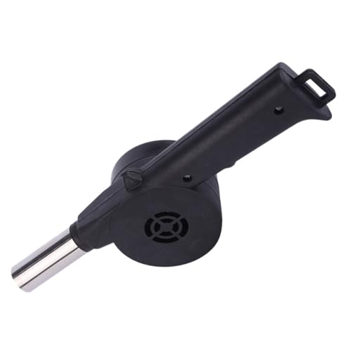 CIMAXIC Soffiatore A Mano per Barbecue Ventilatore A Soffietto in Metallo Mini Soffiatore d'Aria Manuale per Cucina All'aperto Picnic Campeggio Falò