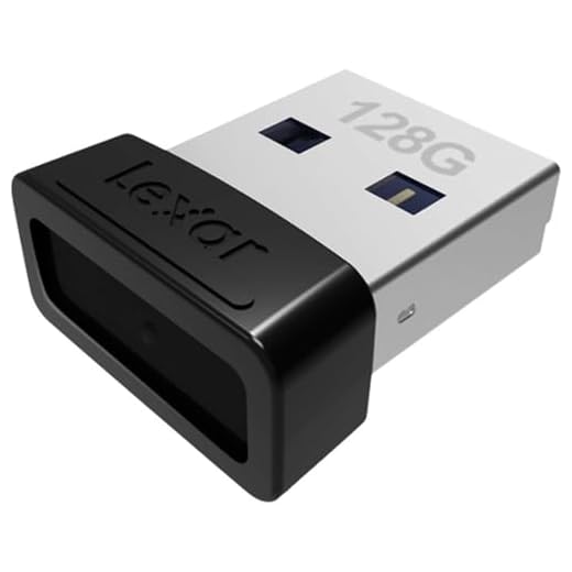 Lexar JumpDrive S47 128GB USB 3.1 Flash Drive (LJDS47-128ABBKNA)