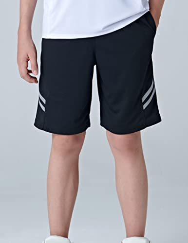 Liberty Imports BSY-614 YOUTH S - 8 5 Pack Big Boys Youth Athletic Mesh Basketball Shorts thumb #1