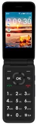 H2O Wireless H2O Wireless Prepaid Cingular Smartflip 4 U102Aa 4G Lte 2.8 Display 4Gb Sim Included Black #TOP3