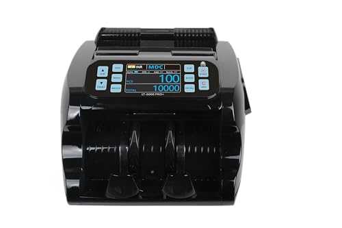 Image of Lotus NEW LTS LT-6000 Pro Plus IR IMG, Currency Counting Machine, Professional Grade, Mix Value Note Counting Machine with Fake Note Detection (MG,UV,IR, Image Sensor) | Software Upradable
