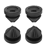 Papakesue 4Pcs Car Engine Rubber Air Filter Housing Shell Grommet Engine Cover Buffer Bush,07C133588P, Compatible with A-udi A1, A3, Q3 Compatible with V-olkswagen Jetta, Golf, P-assat