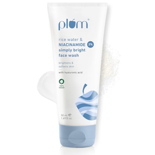 Plum Simply Bright 2% Niacinamide Face Wash With Rice Water | Bri...