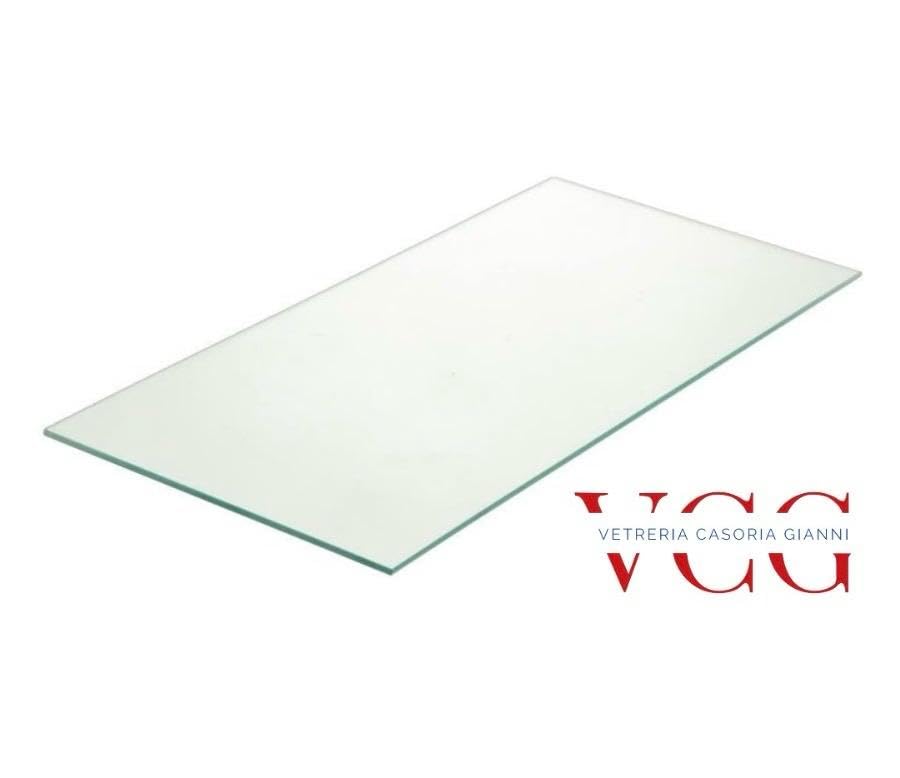 VETRO Ripiano Frigorifero Universale (47,2 cm x 26,5 cm) spessore 4mm trasparente