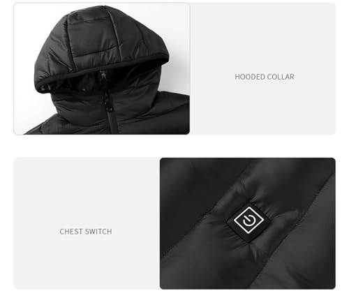 Veste chauffante électrique intelligente pour enfant contre le froid d'hiver - 4