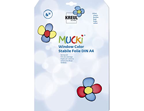 KREUL 42796 Spezialfolie fr Window Color MUCKI, DIN A4