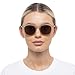 Le Specs Bandwagon Sunglasses - Matte Stone, Round, Unisex, Classic 'Everyday' Style