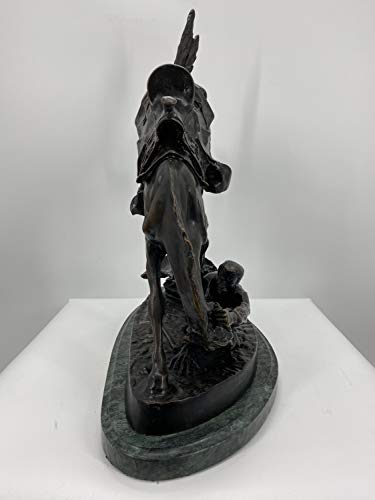 Estatua de bronce Wicked Pony tamaño regular miniatura 3