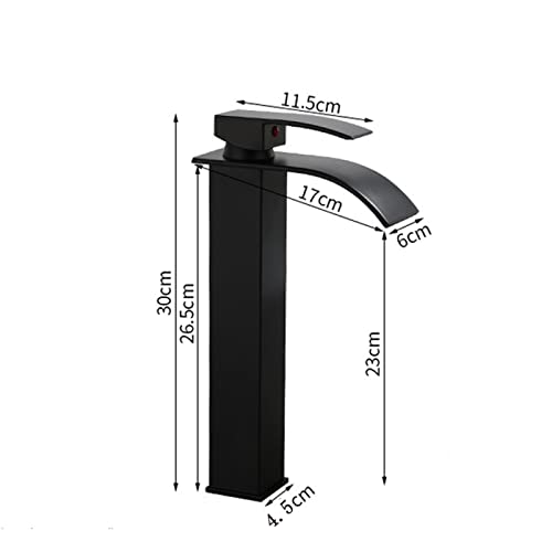 Robinet de salle de bain cascade design moderne pour rénovation de vasque