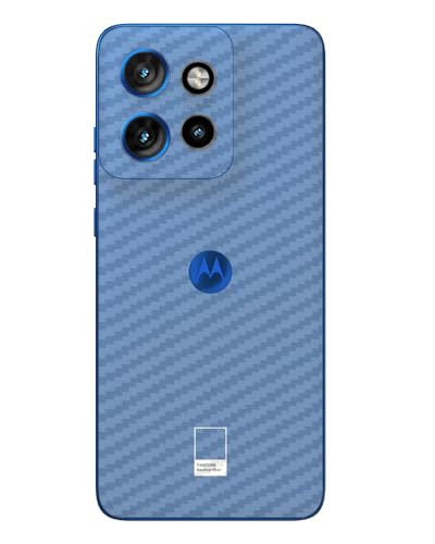 Image of Compatible with Motorola Edge 50 Neo 5G Back Skin Sticker /Vinyl wrap /Protective Film Mobile Skin Carbon Fiber Transparent by Candeal Mizhan (only Back)