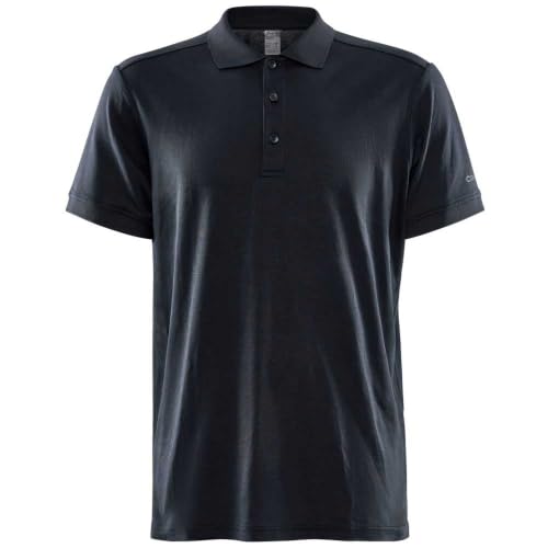 Craft Core Blend Polo Shirt M, Polo Uomo, Blaugrau,