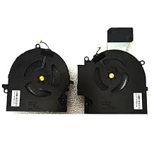 5V CPU + GPU Cooling Fans Suitable for HP OMEN 7 RTX3050 16-B 16-B0001TX 16-B0005TX 16-C TPN-Q265 TPN-Q267 Series Laptop Cooler Fan 5V 0.6A 4 PIN NS75C06-20K23 + NS75C06-20K24 2PCS